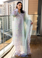 Carnation by Rang Rasiya Embroidered Lawn Suits Unstitched 3 Piece - RR25CL 07 ISABELAL